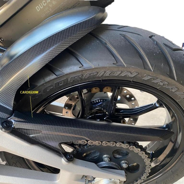 LighTech CARD0220M carbon part for Ducati MULTISTRADA V4 – fitted to the bike