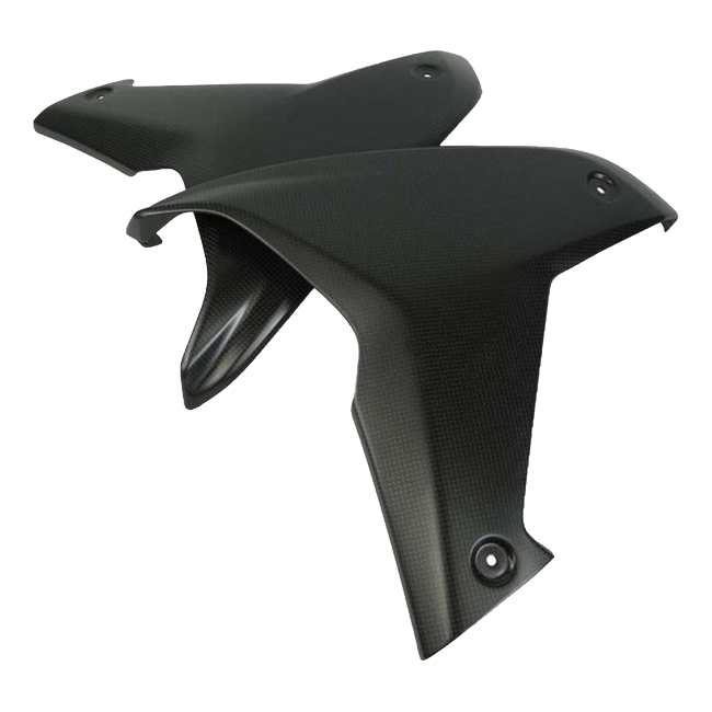 LighTech CARD0281 carbon fairing side panels in gloss carbon for Ducati MULTISTRADA V4S – product view