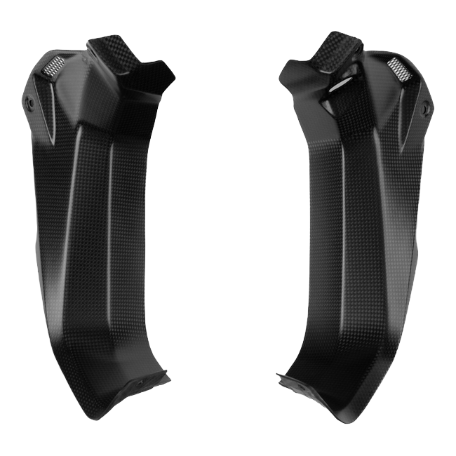 LighTech CARD0282M carbon inner fairing panels (matt) with the A1 plate support for Ducati MULTISTRADA V4 PIKES PEAK – product view