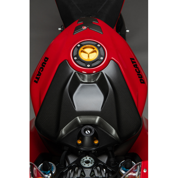 LighTech CARD2429M carbon part for Ducati Panigale V4 R – fitted to the bike
