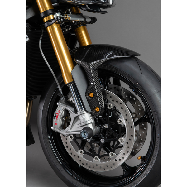 LighTech CART1210 carbon part for Triumph SPEED TRIPLE 1200 RX – fitted to the bike 2