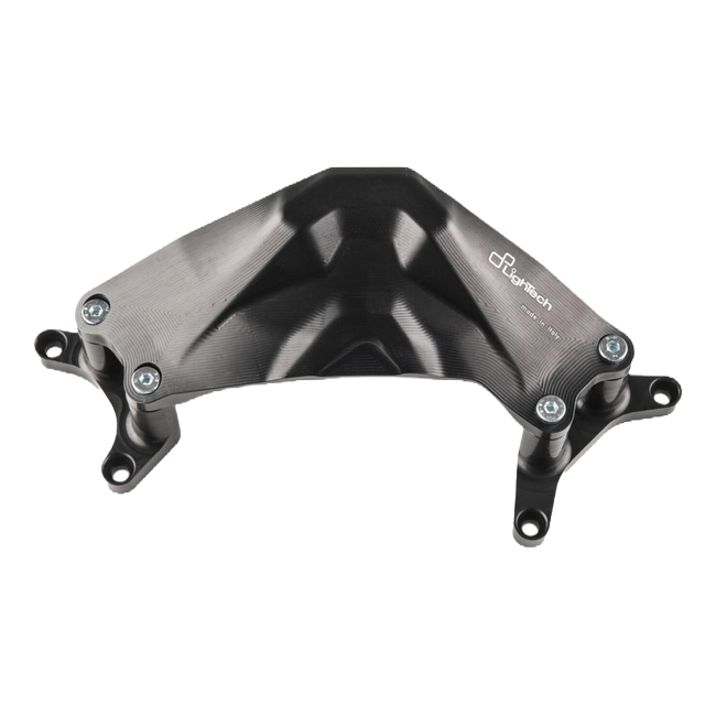 LighTech ECPAP002 billet case protector in black for Aprilia RSV4 1100 – product view