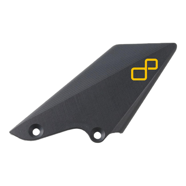 LighTech FTR469 heel guard in black for motorcycle – product view