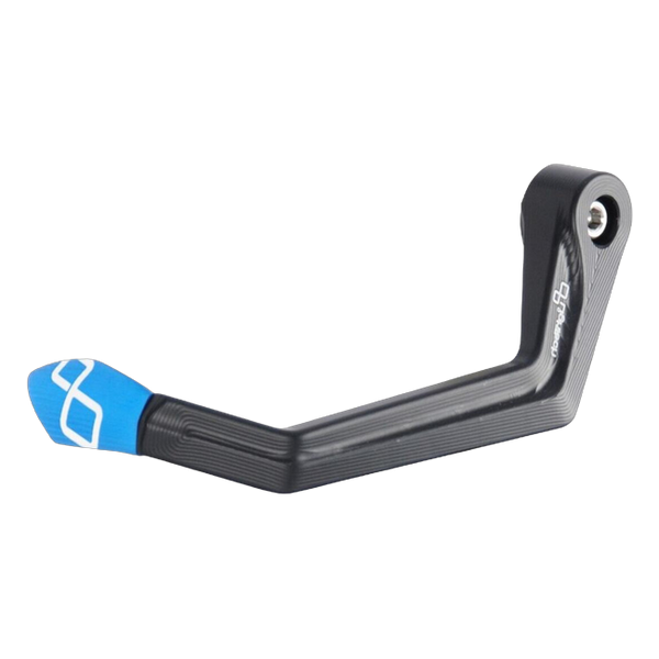 LighTech ISS119LA aluminium clutch lever guard in blue for Triumph STREET TRIPLE 765 S – product view