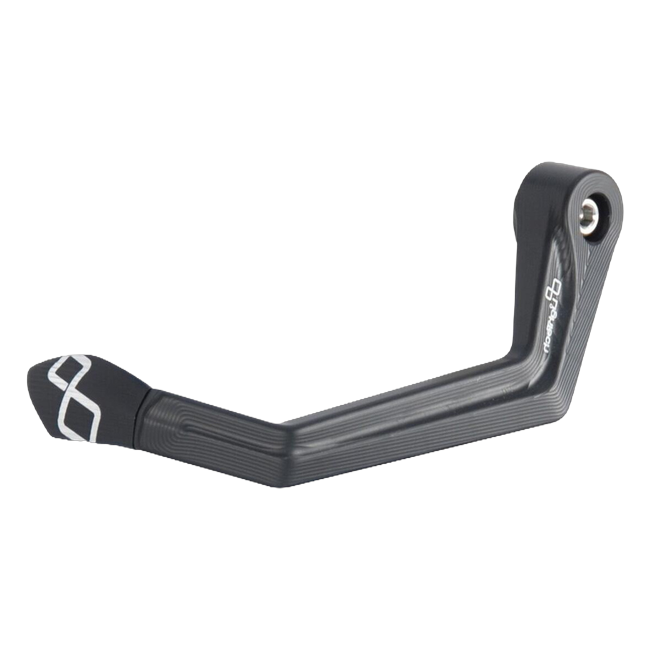 LighTech ISS119LA aluminium clutch lever guard in black for Yamaha MT-07 – product view