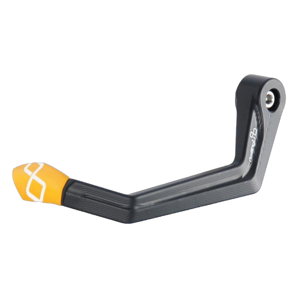 LighTech ISS119LA aluminium clutch lever guard in gold for Yamaha MT-09 – product view