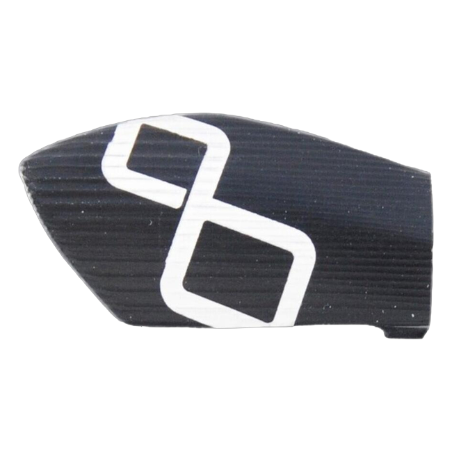 LighTech ISS118 lever guard end cap in black for motorcycle – product view