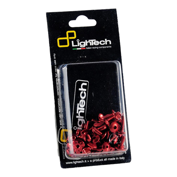 LighTech 1D7T frame bolt kit in red for Ducati MONSTER 1200 R – product view
