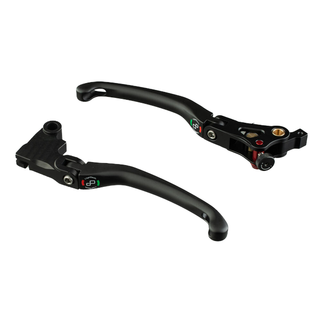 LighTech KLEV108J aluminium lever kit brake & clutch in black for motorcycle – product view