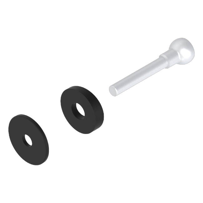 LighTech KPL305 lever guard adapter in black for Suzuki GSX-R 750 – product view
