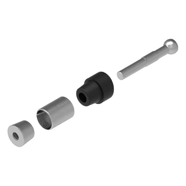 LighTech KPL306 lever guard adapter in black for Honda CB 650 R – product view
