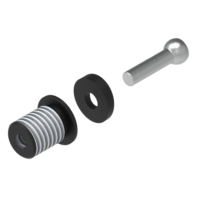 LighTech KPL318 lever guard adapter in black for Ducati Panigale 959 – product view