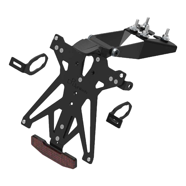 LighTech KTARKA224 licence plate holder kit with the A1 plate support for Kawasaki NINJA 500 – product view