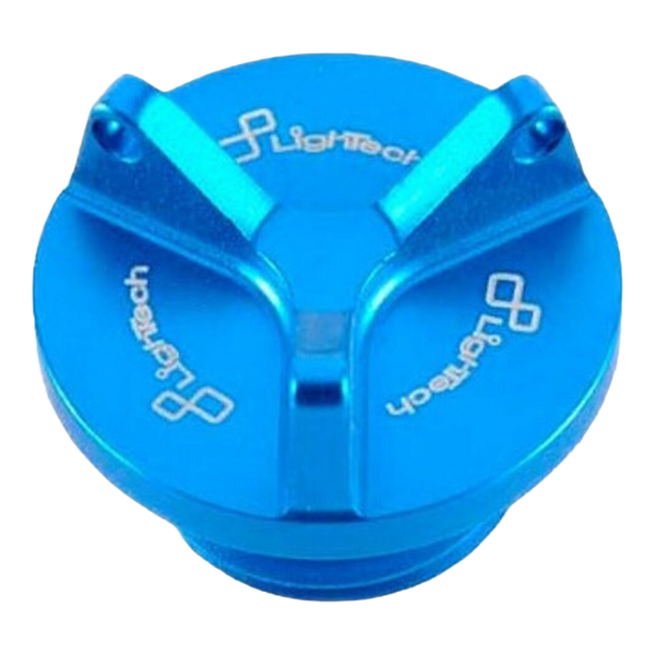 LighTech OIL001 oil filler cap m20 x 1.5 in blue for Aprilia RS 457 – product view