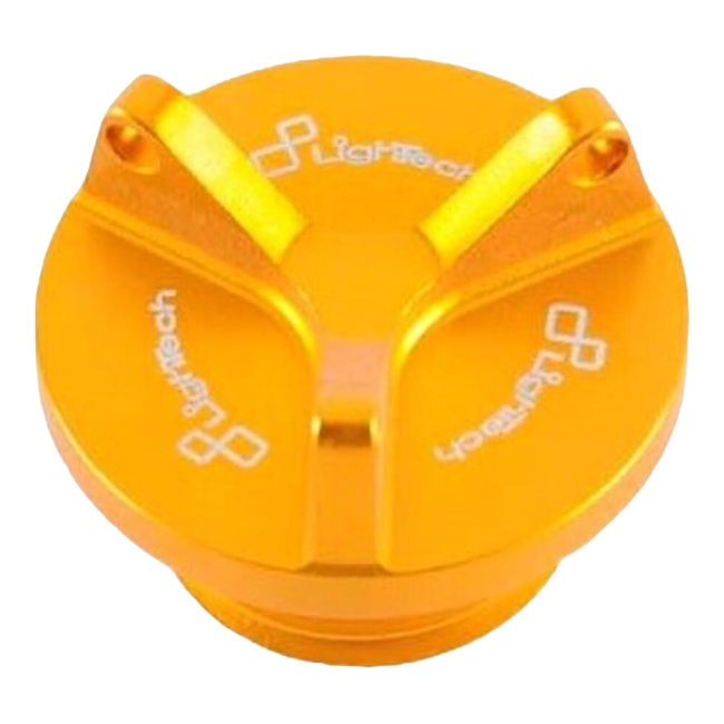 LighTech OIL006 oil filler cap m26 x 3 in gold for Yamaha R3 – product view