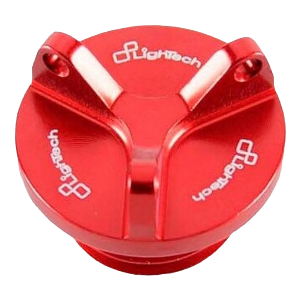 LighTech OIL001 oil filler cap m20 x 1.5 in red for Suzuki GSX-R1000R – product view