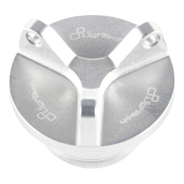 LighTech OIL006 oil filler cap m26 x 3 in silver for Yamaha R6 – product view