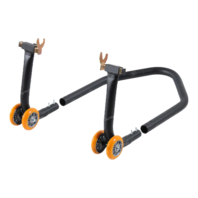 LighTech RSF039F modular rear stand with forks in black for Yamaha YZF-R125 – product view