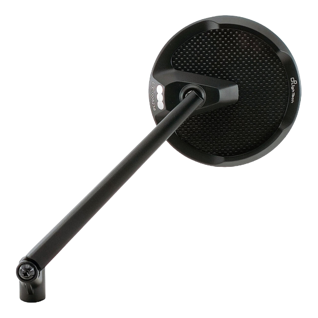 LighTech SPEAL038 aluminium-carbon mirrors in black for Aprilia TUONO V4 1100 FACTORY – product view
