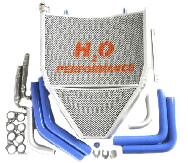 H2O Performance water and oil cooler kit for Suzuki GSX-R 1000 2017 to 2023