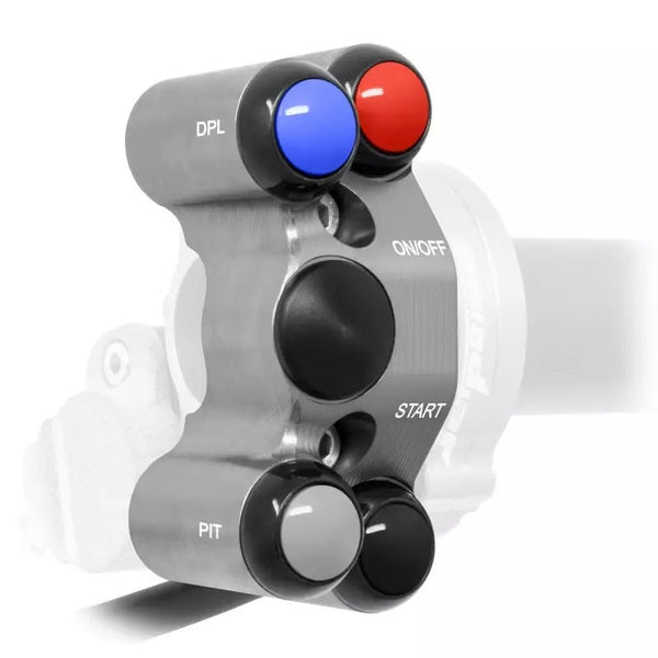 JetPrime JP PLD 120R handlebar switch for Ducati Panigale V4 R 2023-2024