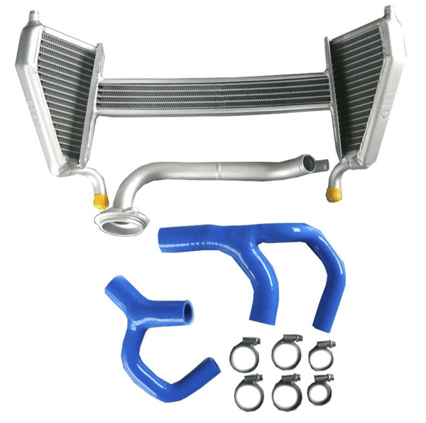 H2O Performance supplementary water radiator kit for Yamaha R1 RN32 and R1M RN49 2015–2019